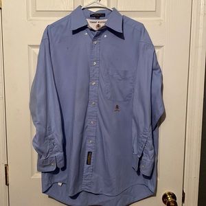 Mens Tommy Hilfiger tailored button down size 16/32